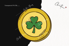 Retro St Patrick's Day Clipart | St Patrick PNG Product Image 2