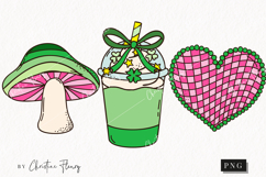 Retro St Patrick's Day Clipart | St Patrick PNG Product Image 1