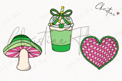 Retro St Patrick's Day Clipart | St Patrick PNG Product Image 3