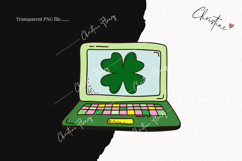 Retro St Patrick's Day Clipart | St Patrick PNG Product Image 2