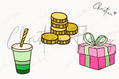 Retro St Patrick's Day Clipart | St Patrick PNG Product Image 3