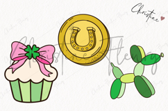 Retro St Patrick's Day Clipart | St Patrick PNG Product Image 3