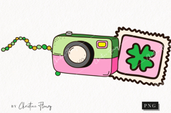 Retro St Patrick's Day Clipart | St Patrick PNG Product Image 1