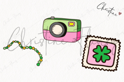 Retro St Patrick's Day Clipart | St Patrick PNG Product Image 3