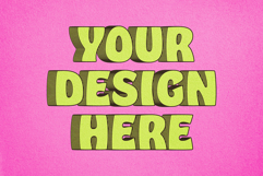 Retro 3D Text &amp; Logo Effect Product Image 4