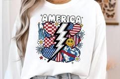 Retro 4th of July PNG, 4th of July Png, Fourth Of July Png Product Image 4