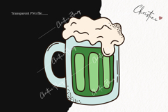 Retro St Patrick's Day Clipart | St Patrick PNG Product Image 2