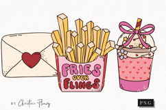 Retro Valentine Clipart | Valentine's Day PNG Product Image 1