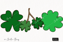 Retro St Patrick's Day Clipart | St Patrick PNG Product Image 1