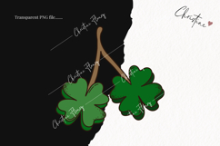 Retro St Patrick's Day Clipart | St Patrick PNG Product Image 2