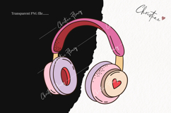 Retro Valentine Clipart | Valentine's Day PNG Product Image 2