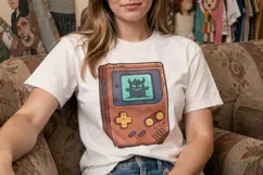 90s Arcade Pixel Monsters Sublimation Product Image 2