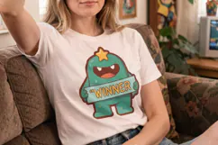90s Arcade Pixel Monsters Sublimation Product Image 4