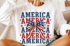 Retro America Coquette PNG Product Image 2