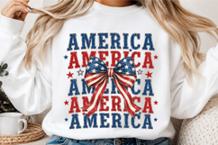 Retro America Coquette PNG Product Image 3