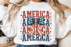 Retro America Coquette PNG Product Image 3