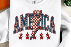 Retro America PNG, 4th of July, Vintage USA Product Image 1