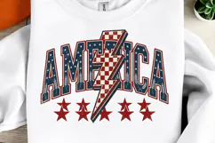 Retro America PNG, 4th of July, Vintage USA Product Image 1