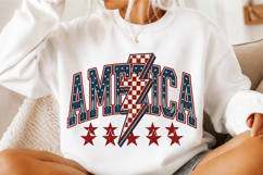 Retro America PNG, 4th of July, Vintage USA Product Image 3
