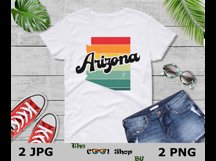 Retro Arizona Vintage Sublimation Png, Arizona Sunset Png Product Image 3