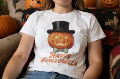 Retro Autumn Pumpkin Sublimation Product Image 2