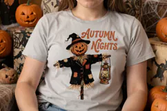 Retro Autumn Pumpkin Sublimation Product Image 4