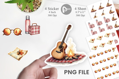 Sticker Vintage Fall Road Trip Product Image 1