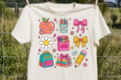 Retro Back to School Sublimation PNG Product Image 2