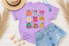 Retro Back to School Sublimation PNG Product Image 4