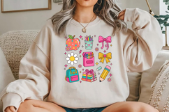 Retro Back to School Sublimation PNG Product Image 5