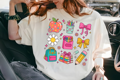 Retro Back to School Sublimation PNG Product Image 7