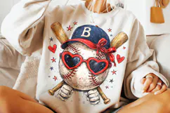 Vintage Baseball PNG, Baseball Game Day PNG, Baseball Mama Product Image 3