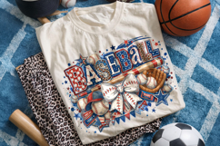 Retro Baseball Vintage PNG, Baseball Mama PNG, Game Day PNG Product Image 2