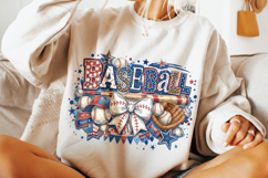 Retro Baseball Vintage PNG, Baseball Mama PNG, Game Day PNG Product Image 4