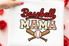 Retro Baseball Mama PNG Product Image 3