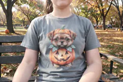 Big-Eyed Pumpkin Parade Sublimation Product Image 3