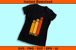 Let’s Roll SVG | Retro Bocce Ball Vintage Design Product Image 3