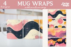 Retro Boho Mug Sublimation