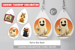 Earring Retro Boo Bash Product Image 1