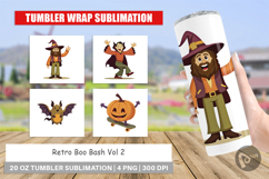 Tumbler Retro Boo Bash Product Image 1