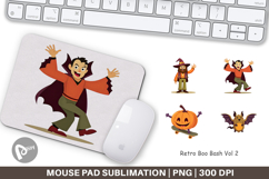 Mouse Pad Retro Boo Bash Product Image 1