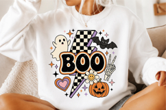 Retro Boo Halloween PNG Printable Product Image 3
