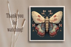 Retro Butterfly Bundle. Butterfly clipart. Product Image 7