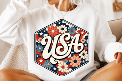 Retro Camo USA Png, 4th of July png Product Image 2