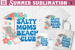 Summer Sublimation Clipart | Retro Beach PNG Product Image 1