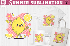 Summer Sublimation Clipart | Retro Beach PNG Product Image 1