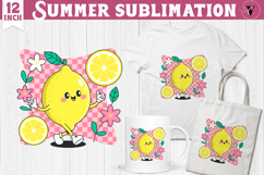 Summer Sublimation Clipart | Retro Beach PNG Product Image 1
