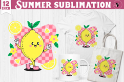 Summer Sublimation Clipart | Retro Beach PNG Product Image 1