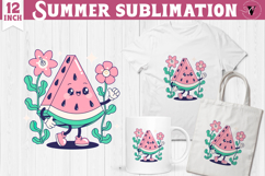 Summer Sublimation Clipart | Retro Beach PNG Product Image 1