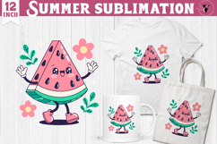 Summer Sublimation Clipart | Retro Beach PNG Product Image 1